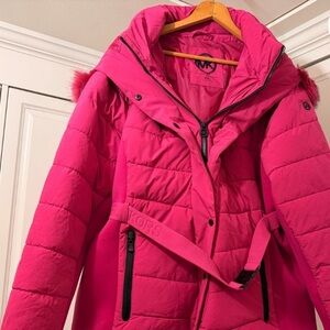 Michael Kors Vibrant Pink Outerwear size medium in women